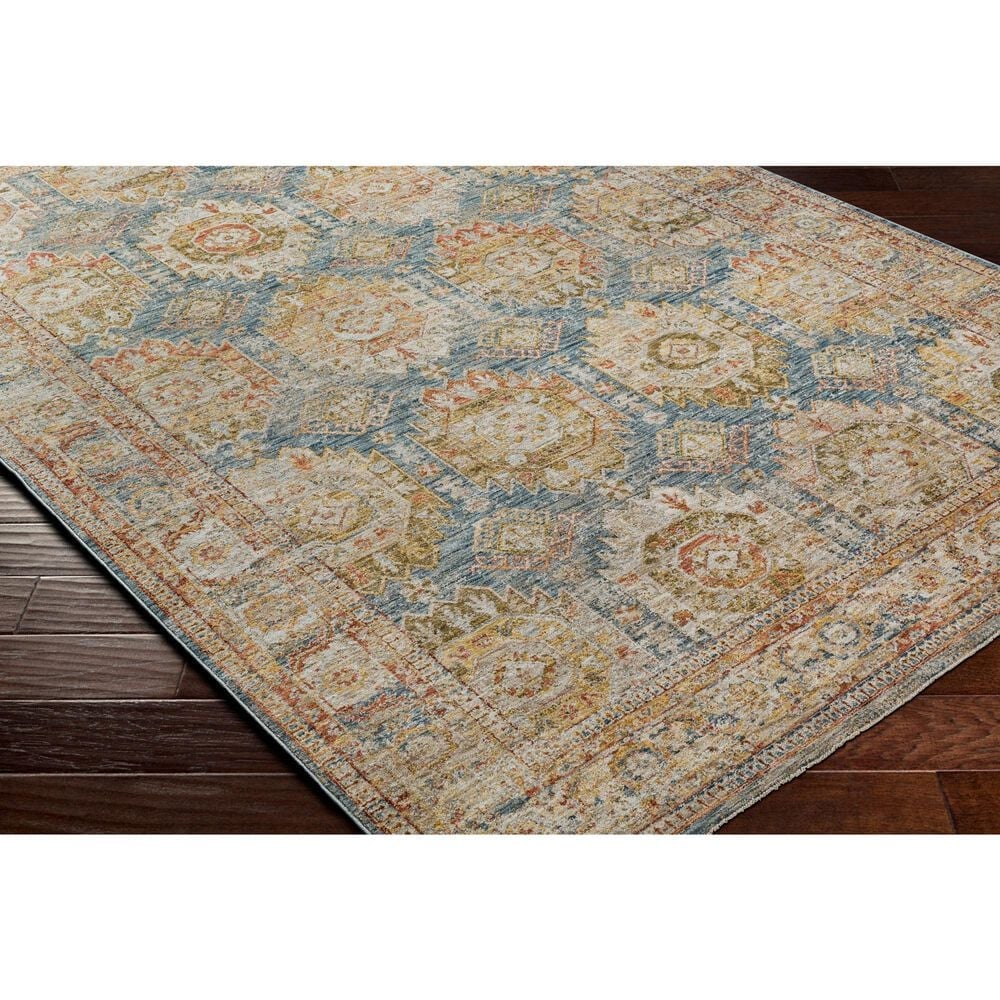 Surya Mona Lisa 12&#39; x 15&#39; Tan, Dark Blue, Mustard, Brick Red, Olive, Sage and Burgundy Area Rug, , large