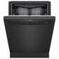 Bosch 300 Series 24" Built-In Recessed Handle Dishwasher with 8 Wash Cycles in Black, , large