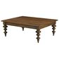 Hekman Fairfax Rectangular Coffee Table in Chestnut Brown and Black, , large