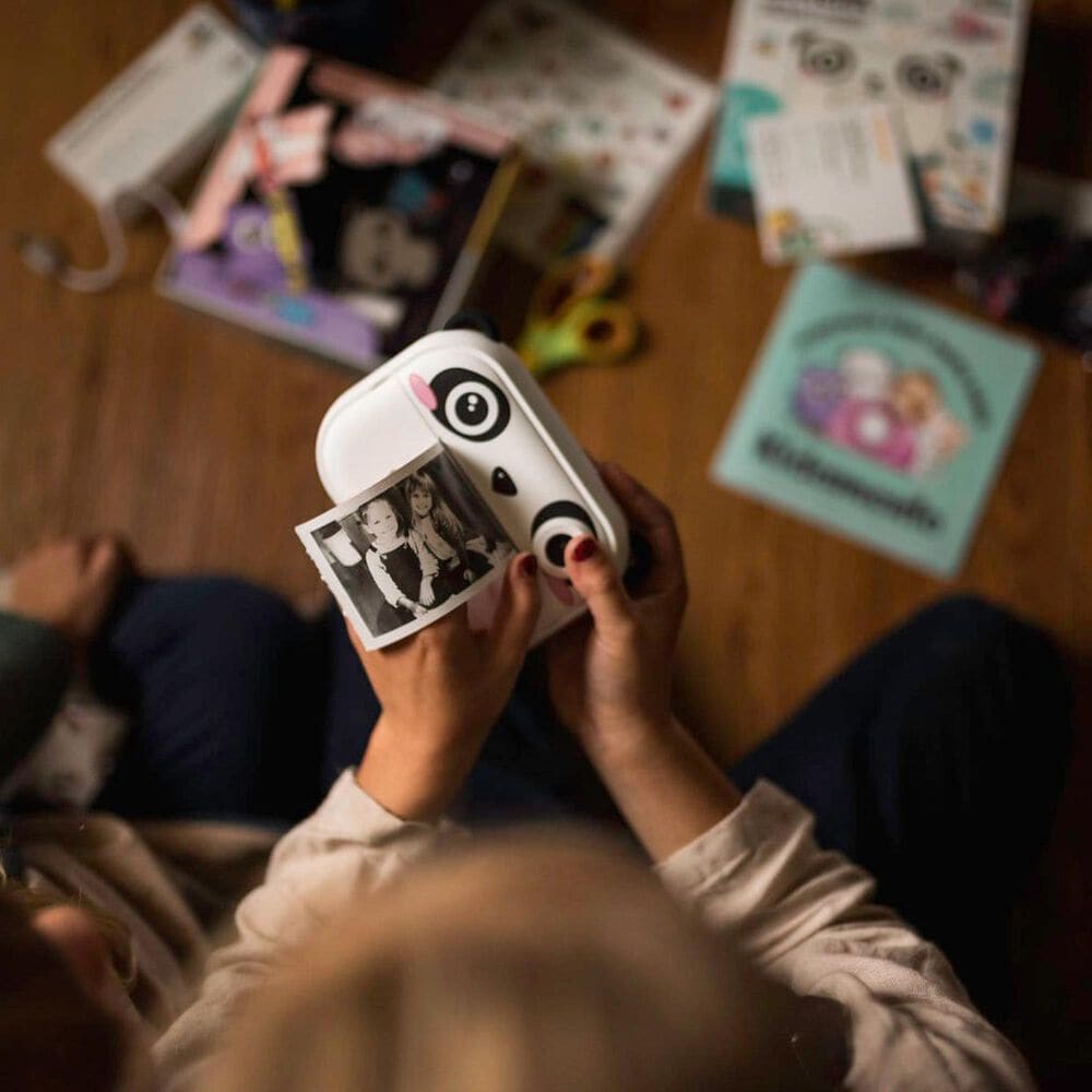 Kidamento Koko The Panda Digital Camera for Children in White, , large