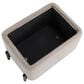 Lifestyle Solutions Kona Small Storage Ottoman in Taupe, , large