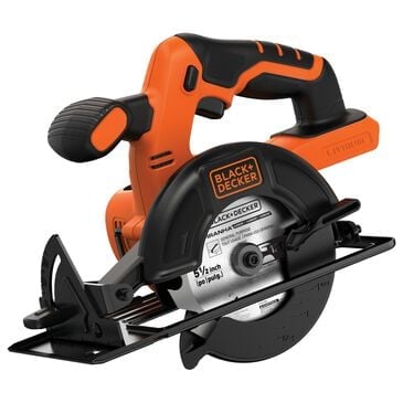 Black & Decker 20V Max Powerconnect 5.5" Cordless Circular Saw Tool in Black and Orange, , large