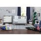 Babyletto Hudson 3-In-1 Convertible Crib and Toddler Conversion Kit in Grey and White, , large