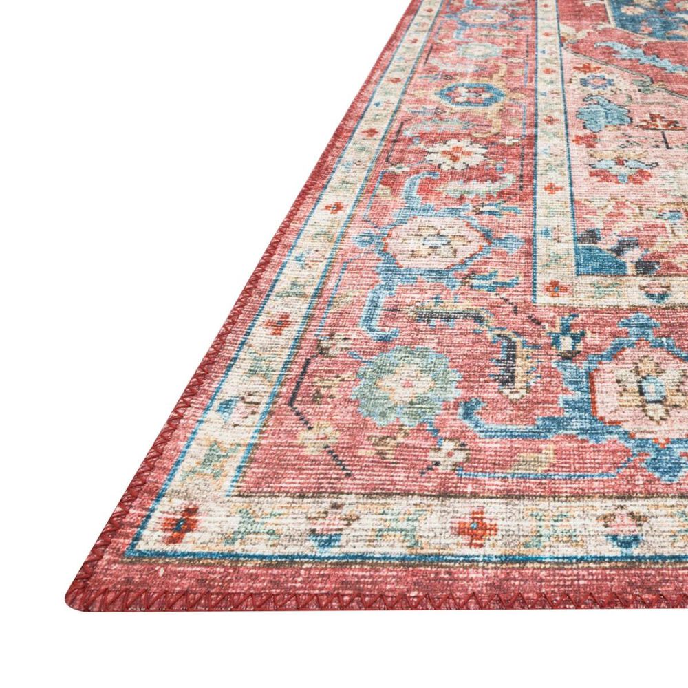 Loloi II Skye SKY-05 3&#39;6&quot; x 5&#39;6&quot; Brick and Ocean Area Rug, , large