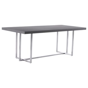 Blue River Harmony Dining Table in Silver and Gray - Table Only, , large