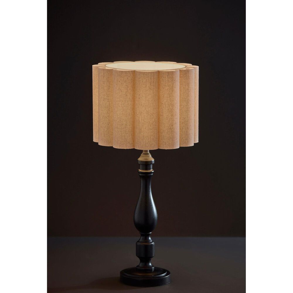 Adesso Claret Table Lamp in Black, , large