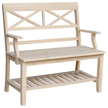 International Concepts Bench in Unfinished, , large