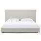 Urban Home Cotton Ball King Upholstered Bed in Bisque, , large