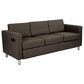 OSP Home Atlantic Stationary Sofa with Charging Station in Graphite, , large