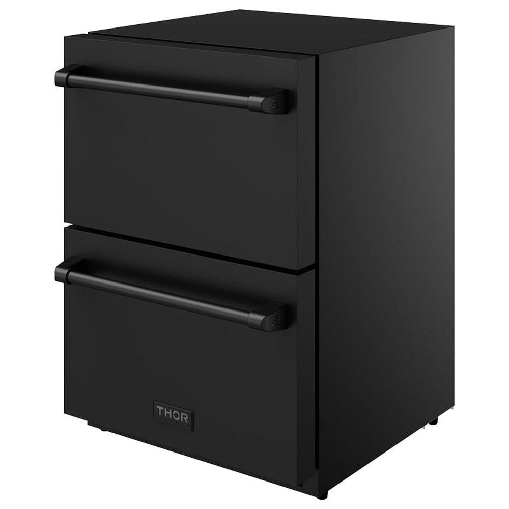 Thor Kitchen Gordon Ramsay 24" Undercounter Refrigerator in Black, , large