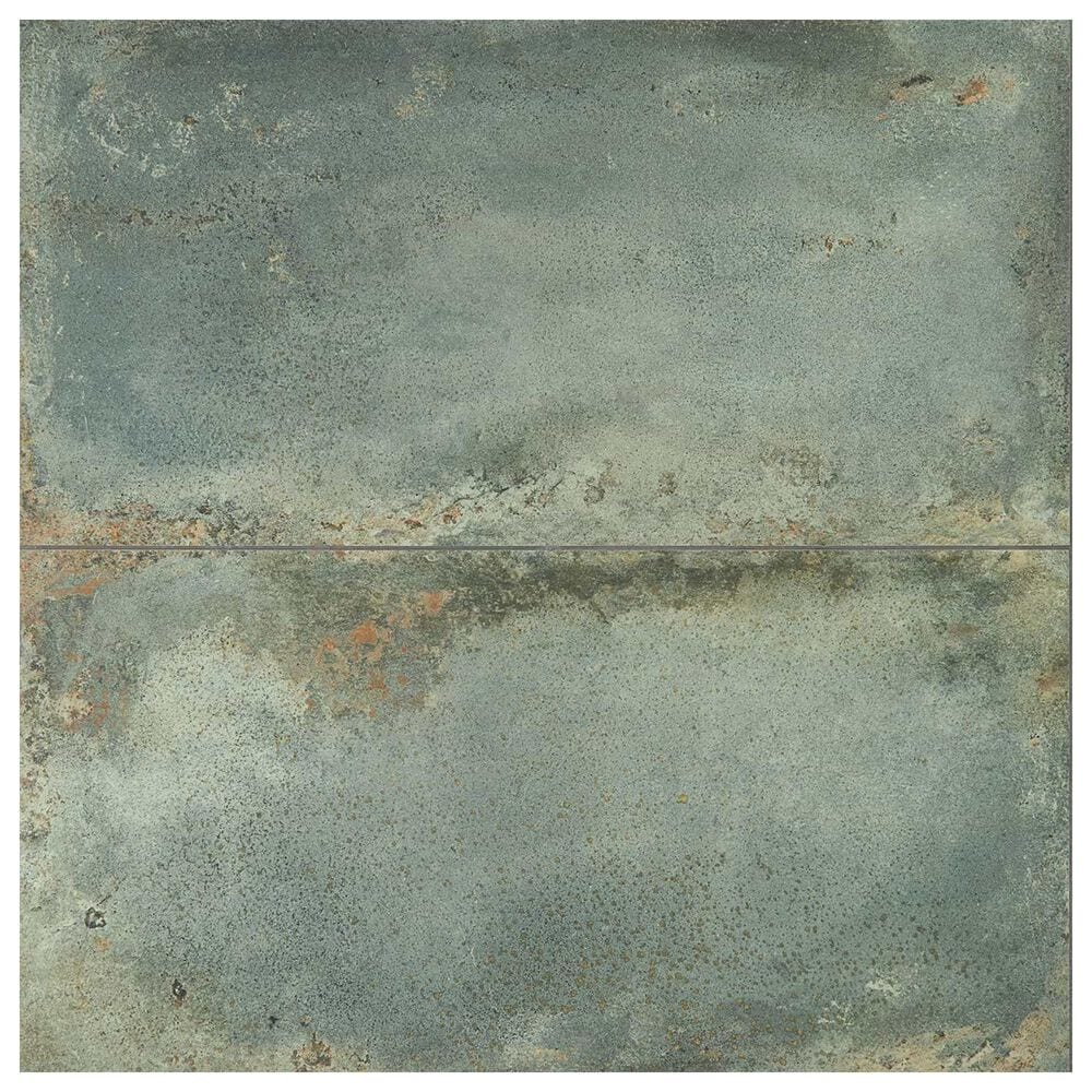 Soho Studio Angela Harris San Francisco Aquamarine 12" x 24" Semi-Polished Porcelain Tile, , large