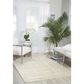Nourison Starlight STA02 5"3" x 7"5" Oyster Area Rug, , large
