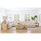 Mayberry Hill Ridgemont Coffee Table with Casters in Natural, , large