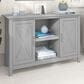 Bush Key West 2-Door Accent Cabinet in Cape Cod Gray, , large