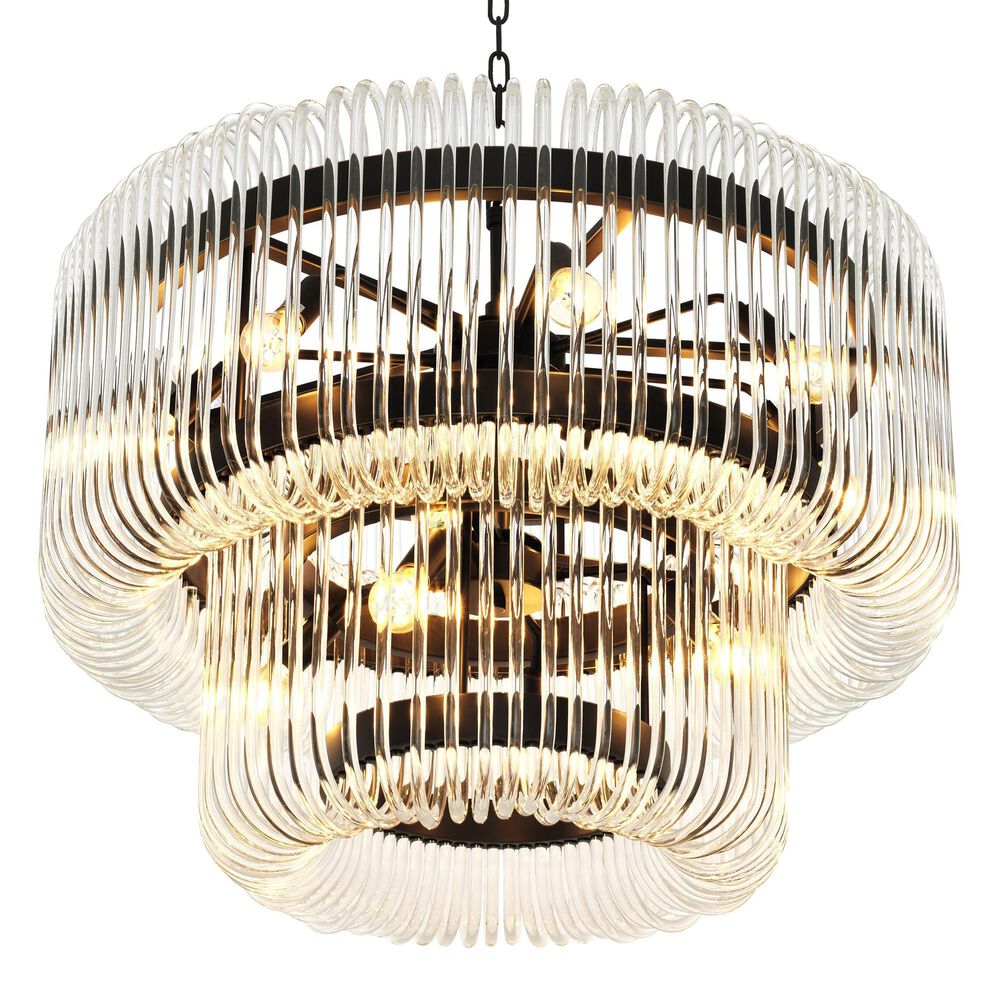 Eichholtz Sutton House Chandelier in Bronze, , large