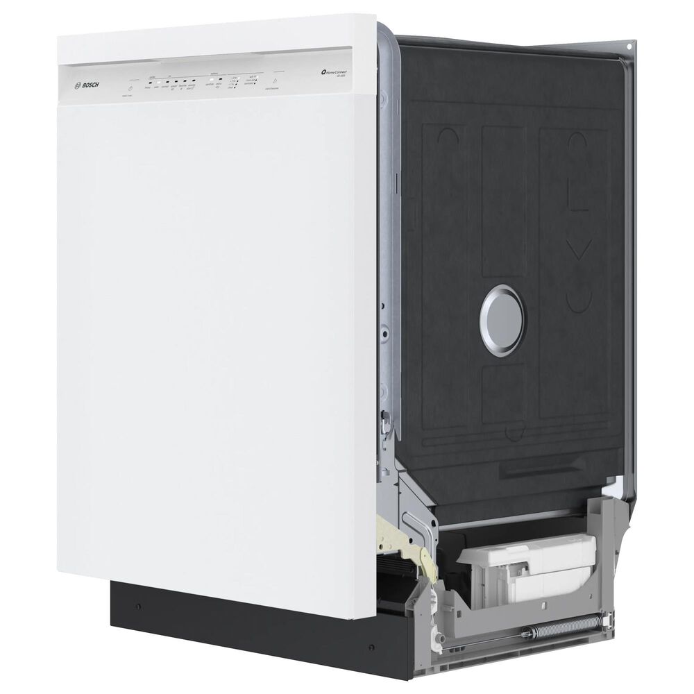 Bosch 100 Series 24&quot; Built-In Smart Dishwasher with 8 Wash Cycles in White, , large