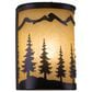 Vaxcel Yosemite 1-Light Tree Wall Sconce in Burnished Bronze, , large