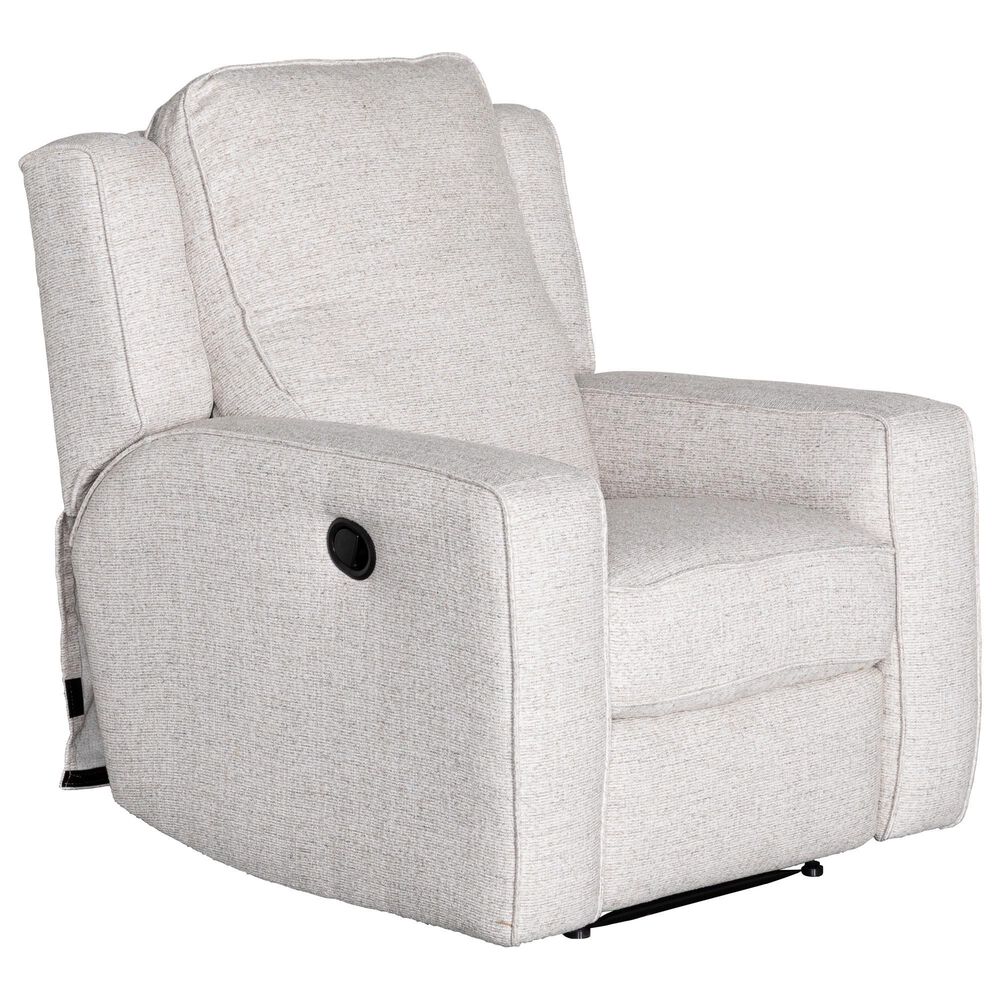 Southern Motion City Limits Manual Wall Hugger Recliner in Mavis Sugar, , large