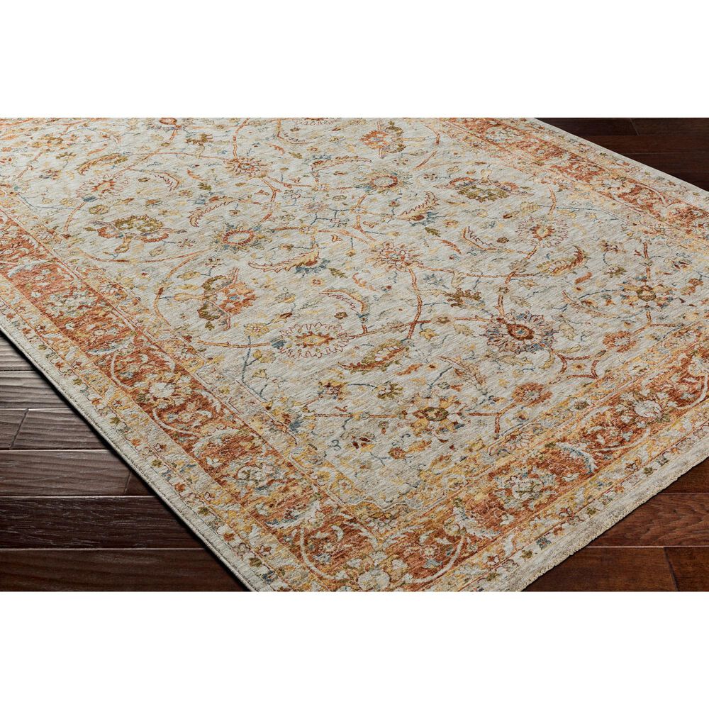 Surya Mona Lisa 10&#39; x 14&#39; Tan, Mustard, Brick Red, Burgundy, Olive, Sage and Dark Blue Area Rug, , large