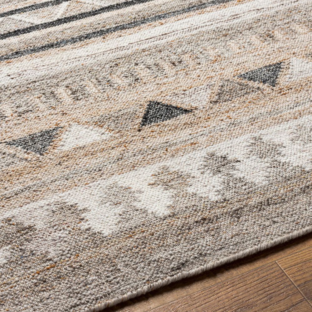 Surya Alyssa 2&#39; x 3&#39; White, Black, Brown and Blue Area Rug, , large