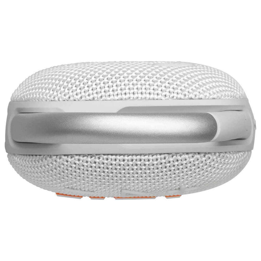 JBL Clip 5 Portable Waterproof Bluetooth Speaker in White, , large
