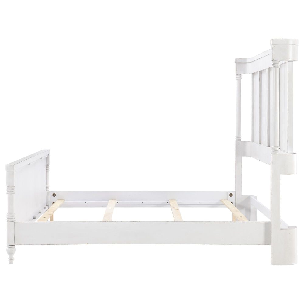 LEGAC Vintage Market Queen Shelter Bed in Picket Fence, , large