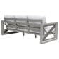 Steve Silver Co. Dalilah Patio Sofa with Cushion in Off-White, , large