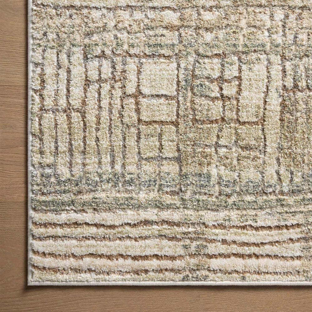Loloi Wyatt 5&#39; x 7&#39;6&quot; Lagoon and Natural Area Rug, , large