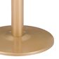 Zuo Modern Alto Bistro Table in White/Gold, , large