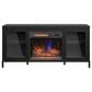 Classic Flame 56" TV Stand with Electric Fireplace in Black, , large