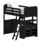 Mayberry Hill Ridgemont Loft Bunk Bed in Black, , large