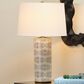 Splendor Living Doveton Table Lamp in Cream, Blue and Gold, , large