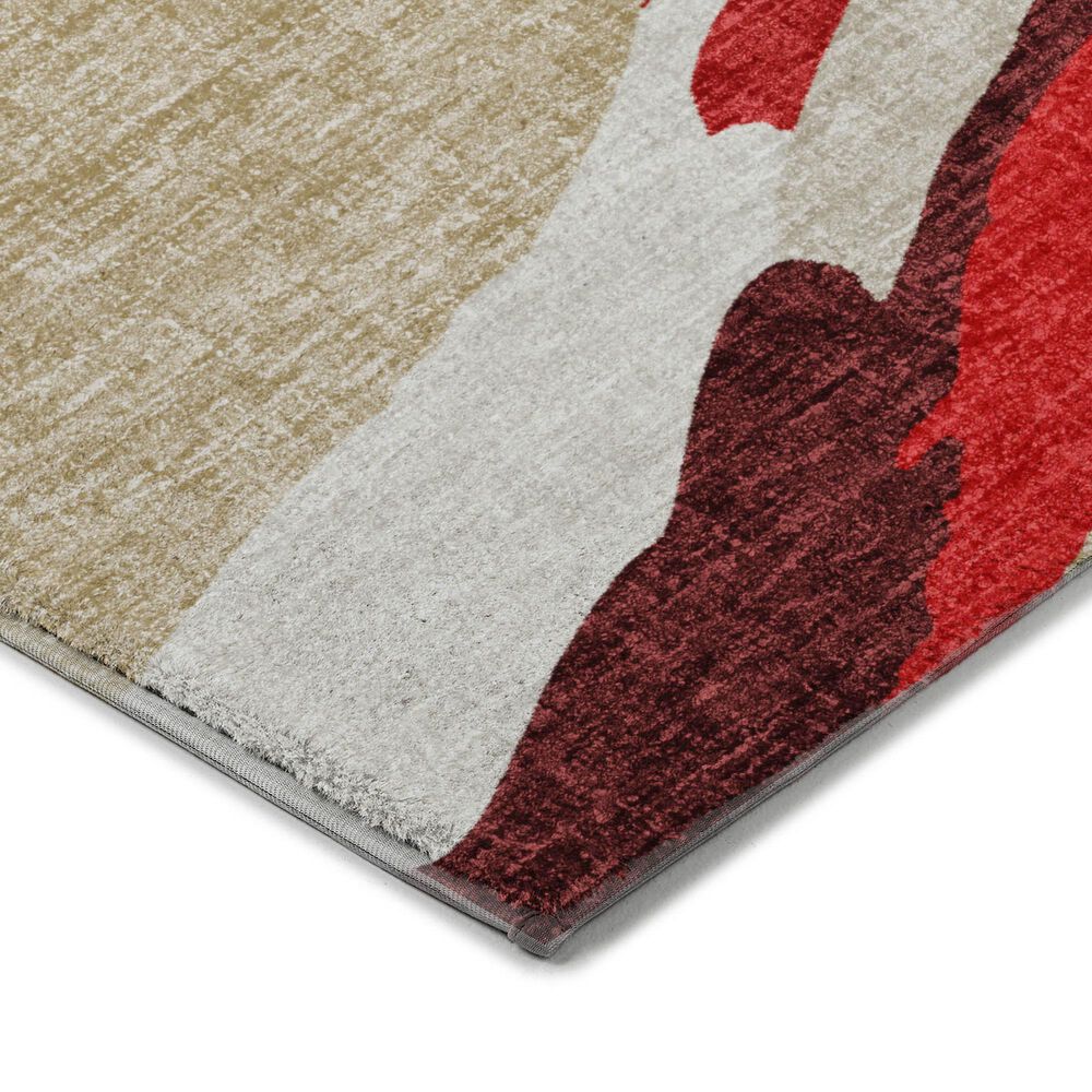 Dalyn Rug Company Lorenzo LN4 Red 3&#39; x 5&#39; Area Rug, , large