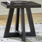 Ashley Galliden Square End Table in Aged Black, , large
