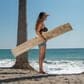 CALI Longboards Seaboard Oak 9" x 71" Luxury Vinyl Plank, , large