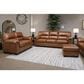 Ashley WillowBend Stationary Loveseat in Caramel, , large