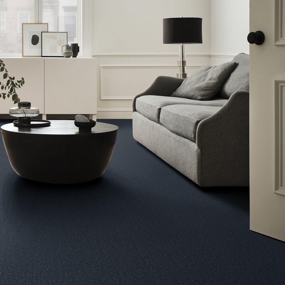 Shaw Canvas Comfort Blue Carpet in Under The Stars, , large