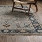 Oriental Weavers Majorca MAJ05 Grey and Blue 6" x 9" Area Rug, , large