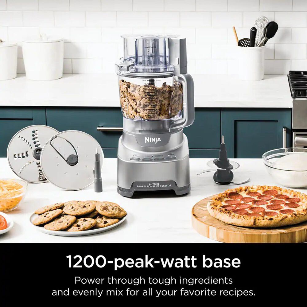Euro Pro Ninja Professional XL Food Processor in Stainless Steel Shop NFM