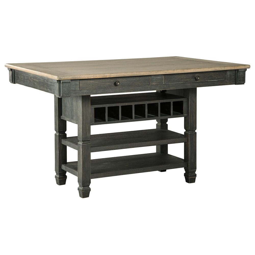 Ashley Tyler Creek Counter Height Table in Textured Black, , large