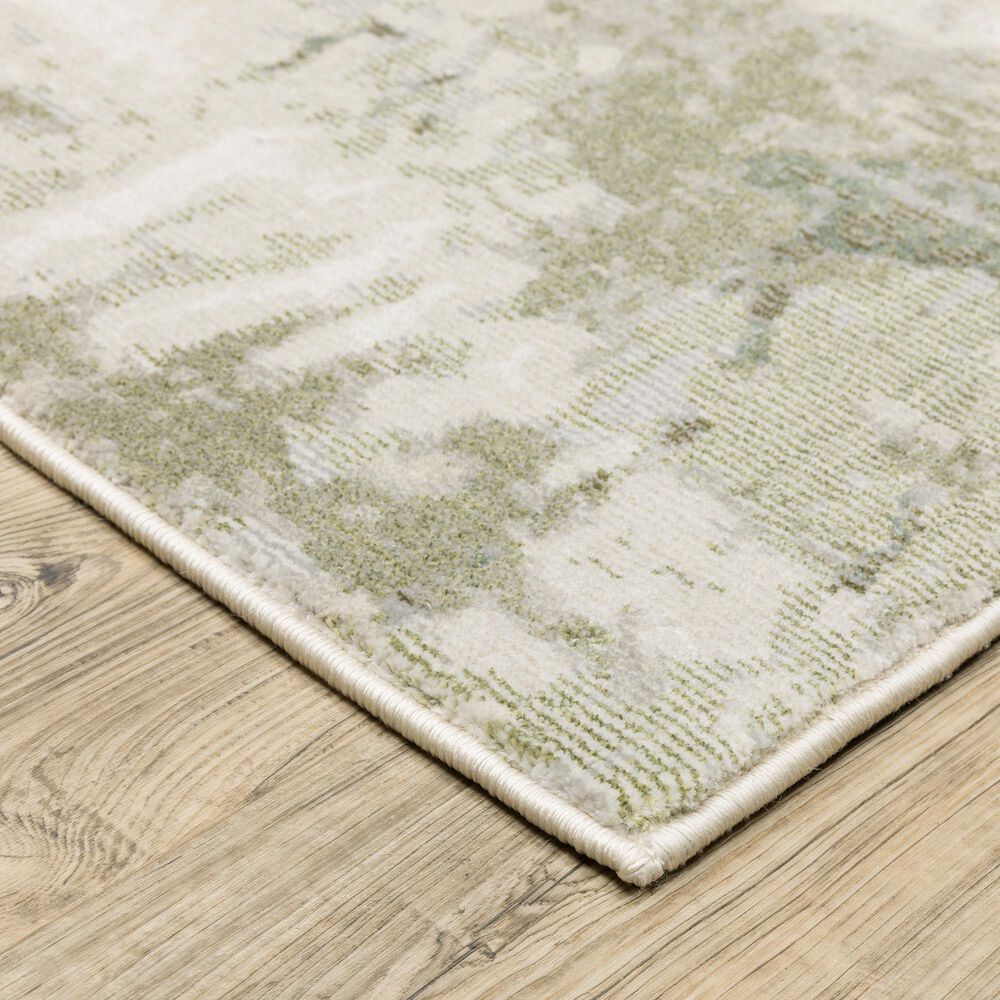 Oriental Weavers Caravan Fading Mink 5&#39;3&quot; x 7&#39;6&quot; Beige and Green Area Rug, , large