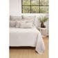 Pom Pom At Home Malibu King Matelasse Blanket in Oatmeal, , large
