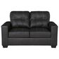 Ashley Barlin Mills Stationary Sofa and Loveseat Set in Carbon, , large