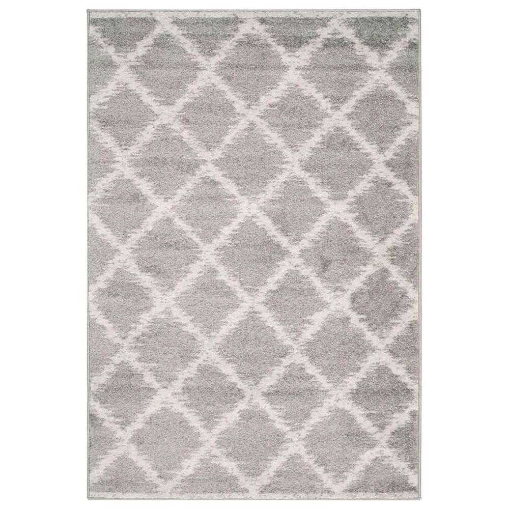 Safavieh Adirondack ADR120B 4&#39; x 6&#39; Silver and Ivory Area Rug, , large