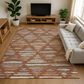Dalyn Rug Company Kenner KN2 Paprika 9" x 12" Area Rug, , large