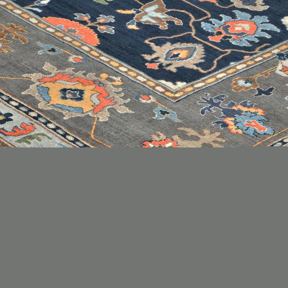 Amer Rugs Antiquity 10&#39; x 14&#39; Navy Blue Area Rug, , large