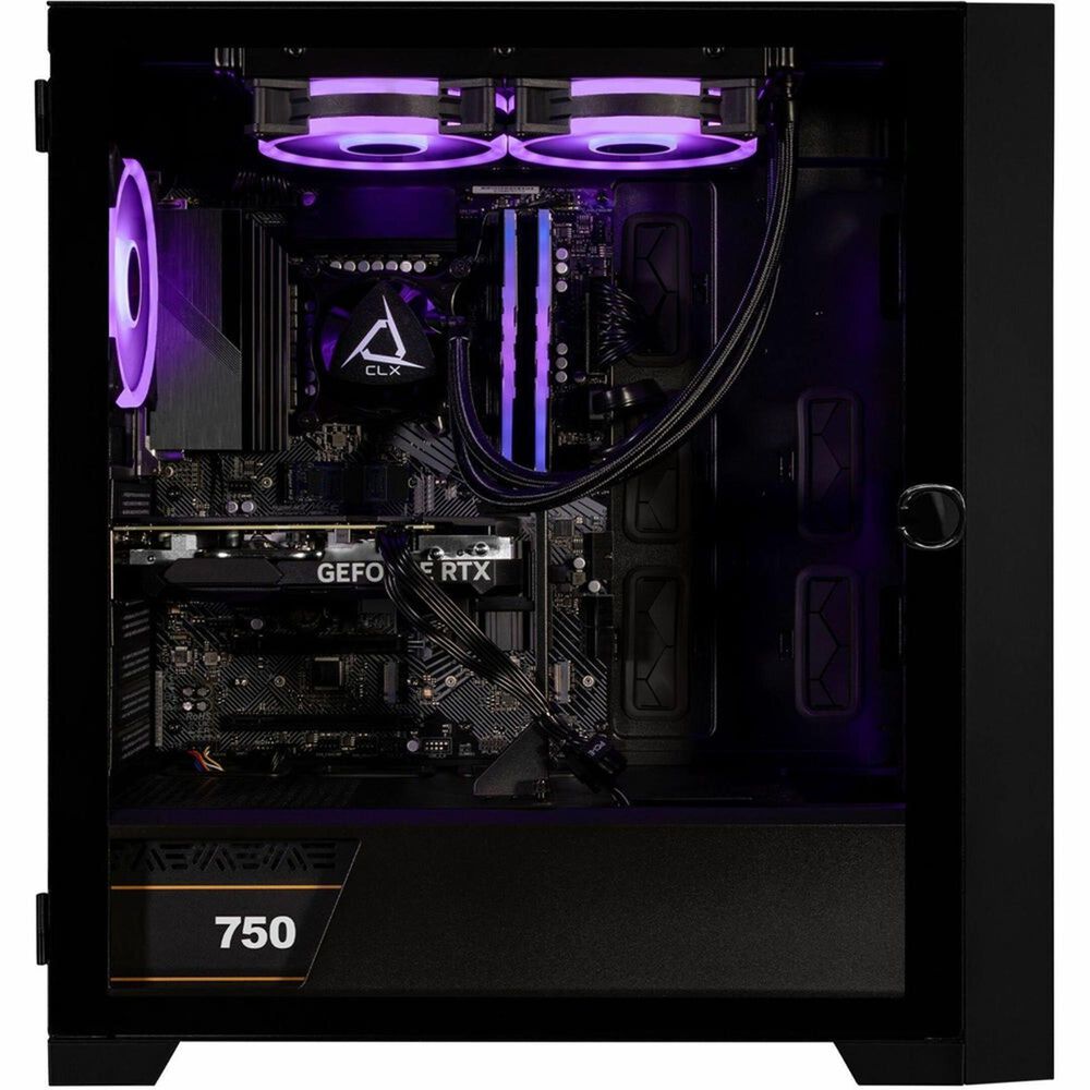 CLX Set Gaming Desktop | Intel Core i7 14700KF - 32GB RAM - NVIDIA Geforce RTX 5070 Graphics - 2TB SSD in Black, , large