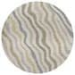 Dalyn Rug Company Kenner KN4 Ivory 8" Round Area Rug, , large
