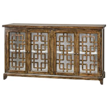 Rustic Root Alvarado 4-Door Console in Mocha, , large