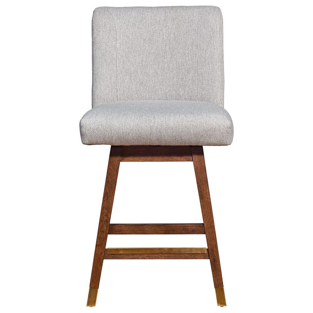 Blue River Basila Swivel Counter Stool in Taupe, , large